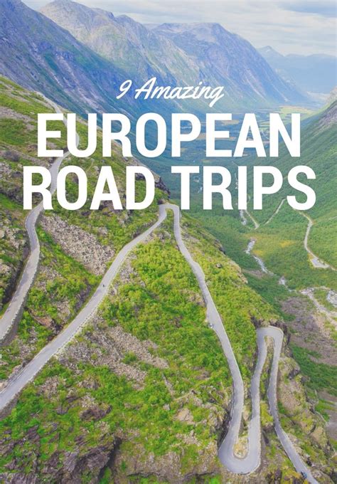 The Best Road Trips in Europe | European road trip, Europe travel, Places to travel