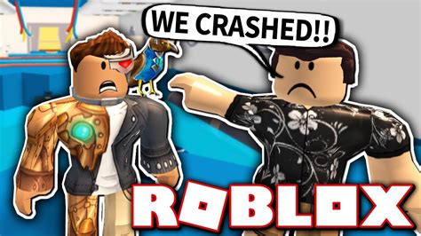 SURVIVING A CRAZY PLANE CRASH?! (Roblox) - YouTube