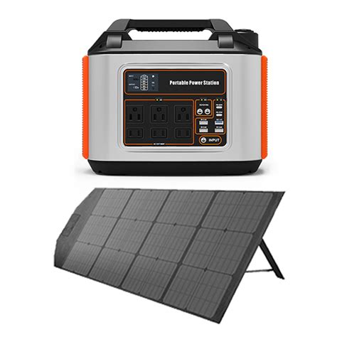 500W Portable Solar Generator with Solar Panel | inverter.com