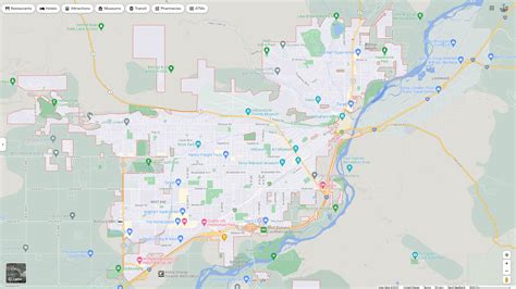 Billings, Montana Map