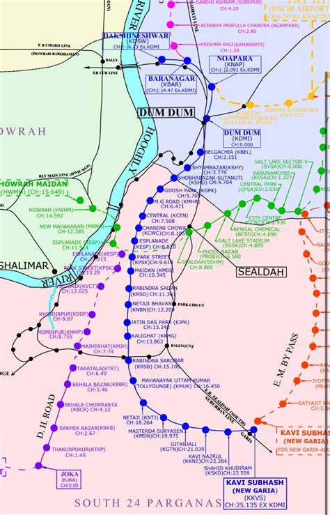 Kolkata Metro Blue Line: Route, Map & Timings - TimesProperty