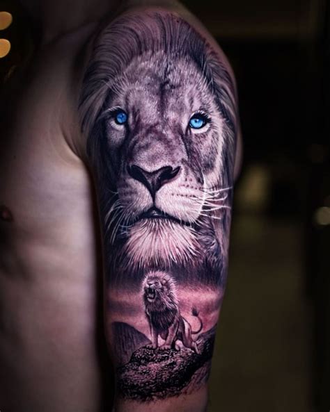 amazing lion tattoos @lamperedgar 7 - KickAss Things