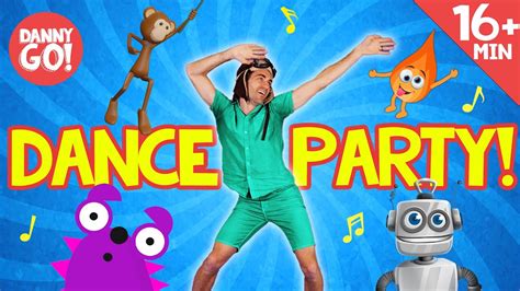 Wiggle, Freeze, Spin + more! | Dance Along | Dance Compilation | Danny Go! Songs for Kids