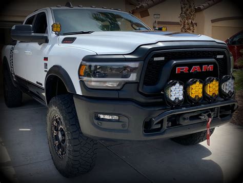 RAM 2019-2020 (Power Wagon and 2500) Light Bar 34201 - Satin Black