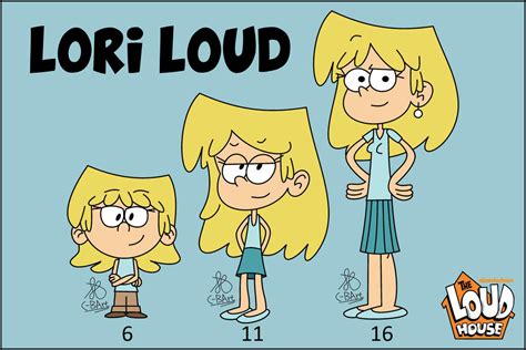 Lori Loud growing up! by C-BArt on DeviantArt