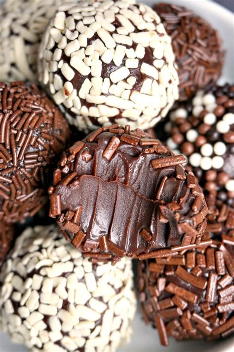 Brazilian Chocolate Brigadeiros Recipe - My Gorgeous Recipes