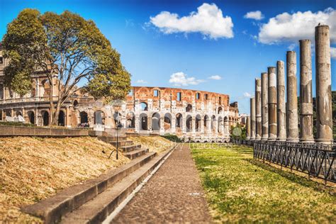 Temple Of Venus And Roma By The Coliseum Stock Photo | Royalty-Free | FreeImages