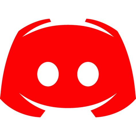 Red discord 2 icon - Free red site logo icons