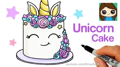 Unicorn cake so cute unicorn cake coloring pages ideas