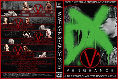 WWE Vengeance 2006 Cover by Sheffwed51 on DeviantArt