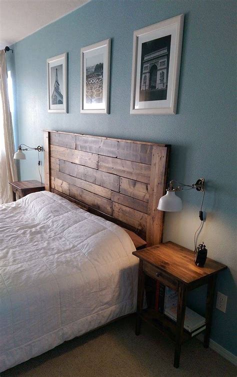 DIY : 35 têtes de lit incroyables à faire soi-même Bedroom Headboard, Bedroom Diy, Bedroom ...