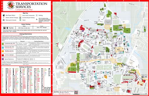 UMD CAMPUS MAP | Transportation Services University of Maryland