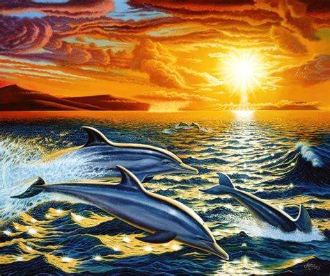 3D Dolphin Wallpapers - Top Free 3D Dolphin Backgrounds - WallpaperAccess