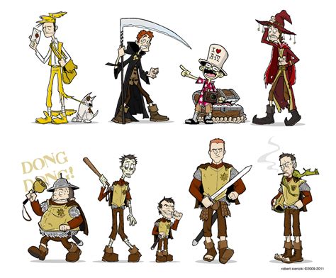 Discworld: characters by rsienicki on DeviantArt