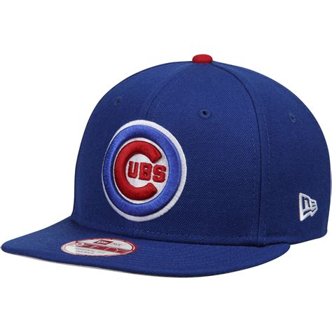 Chicago Cubs New Era Logo Solid Original Fit 9FIFTY Adjustable Snapback Hat - Royal