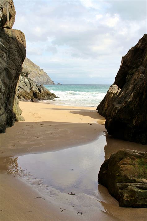 Beach, Kerry, Ireland | Ireland, Beach, Cottage by the sea