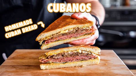 How To Make Cubanos with Homemade Cuban Bread - YouTube