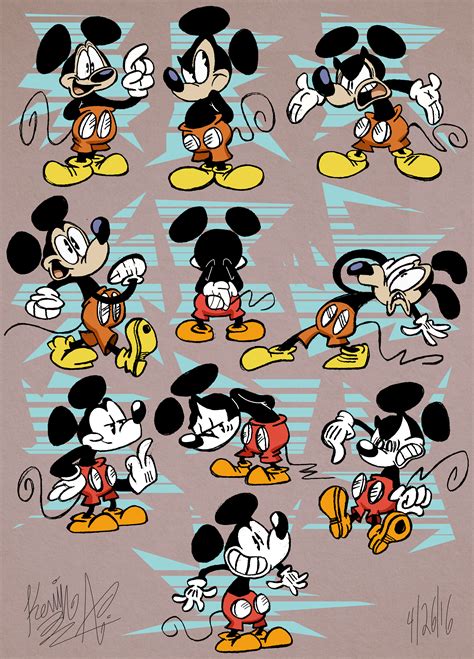 Mickey Mouse by EeyorbStudios on DeviantArt