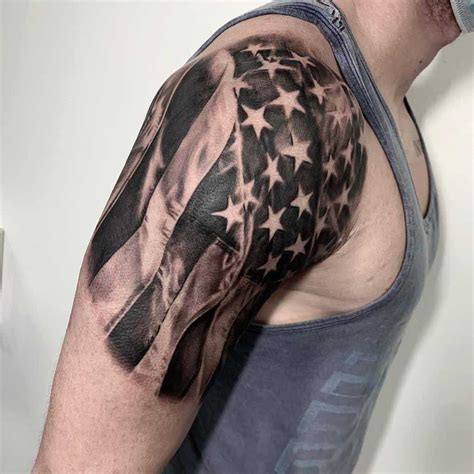 Patriotic Tattoo Sleeve - Worldwide Tattoo & Piercing Blog