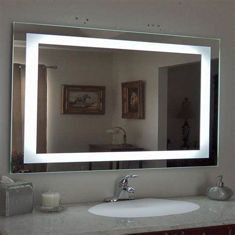 Ktaxon Anti-fog Wall Mounted Lighted Vanity Mirror LED Bathroom Mirror Anti Fog and IP67 ...