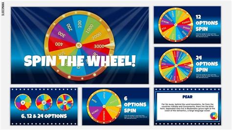 Spin the wheel! Free spinner PowerPoint template | SlidesMania