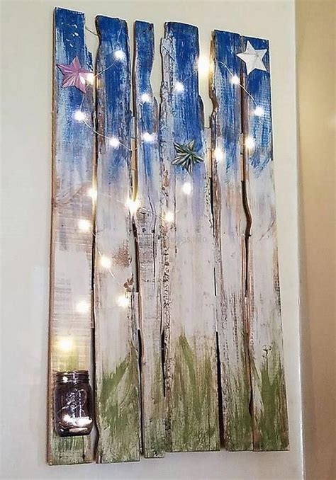 Wooden Pallet Pallet Art Ideas - WOODWORKING