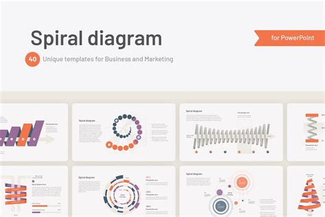 Spiral Diagram for PowerPoint - Design Template Place