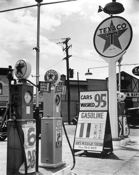 Instant Download Vintage Image 1936 Texaco Gas Station Pumps - Etsy ...