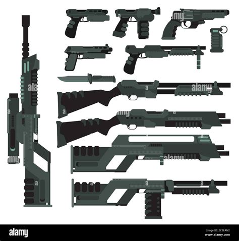 Futuristic Gun Drawing