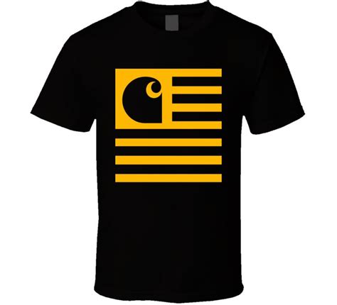 Carhartt Flag Logo T Shirt | Flag logo, Tshirt logo, T shirt