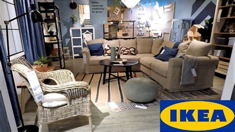 IKEA SHOWROOM ENTRANCE LIVING ROOM FURNITURE HOME DECOR SHOP WITH ME SHOPPING STORE WALK THROUGH ...