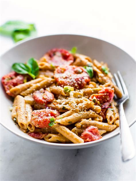 Creamy Tomato Gluten Free Penne Pasta {Dairy Free}