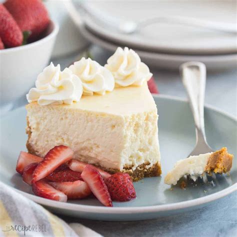 The Best Baked Vanilla Cheesecake Recipe