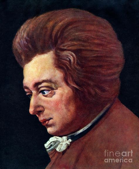 Wolfgang Amadeus Mozart Portrait Painting by Unknown - Pixels