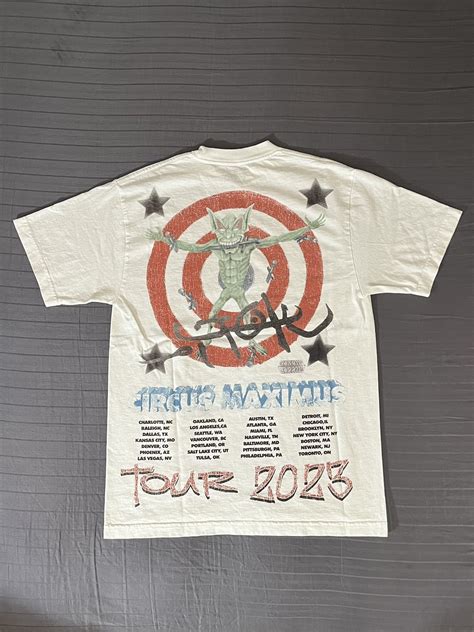 Travis Scott Travis Scott Circus Maximus Utopia Tour Merch Shirt | Grailed