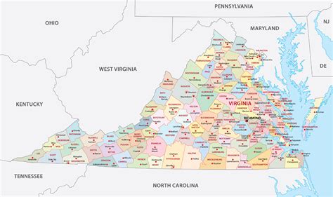 Map Of Virginia Maps Of Virginia Counties | sexiezpix Web Porn