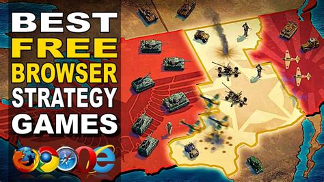 TOP 10 Best Free Browser War Strategy Games - YouTube