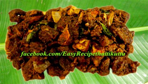 Thattikuttu: Beef Roast Kerala Recipe - Beef Olathiyathu Kerala Recipe - Spicy Beef Roast Kerala ...