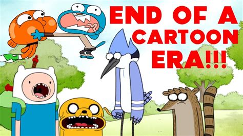 END OF A CARTOON ERA!- Adventure Time, Regular Show, Gu... | Doovi