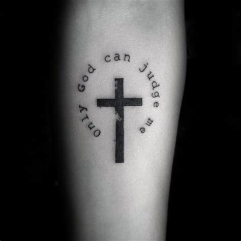 only god can judge me cross tattoo designs - vansshoesblackandwhite