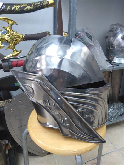 Skyrim Helmet Mask Cosplay Armor Prop Steel Metal - Etsy