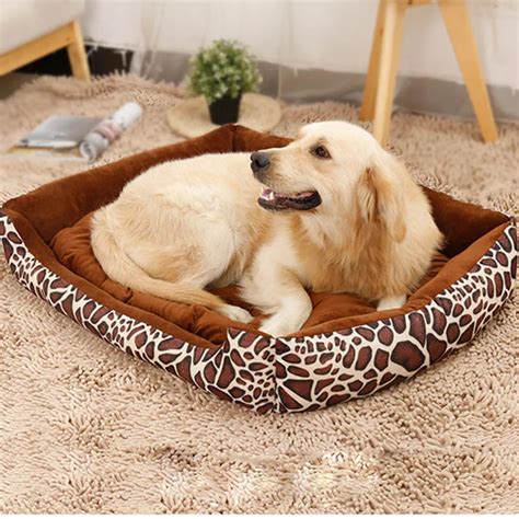 Large Dog Beds for Large Dogs Soft Pet Bed Warm Dog Kennel Blanket ...