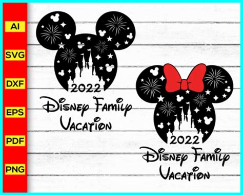 Disney Family Vacation 2022 SVG, Family Trip 2022 SVG, Mouse SVG, Mick ...