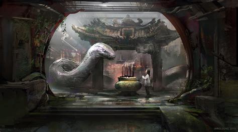 ArtStation - Snake Temple