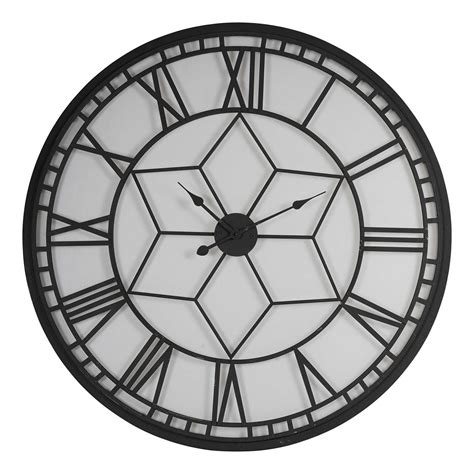 Oversized Backlit Wall Clock with 2m Cable | Modern Wall Clocks