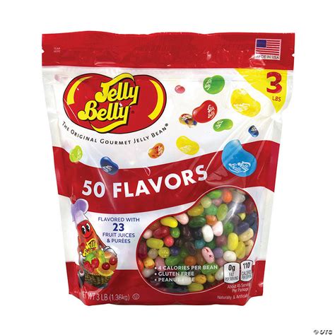 JELLY BELLY 50 Flavors Jelly Beans Assortment, 3 lb | Oriental Trading