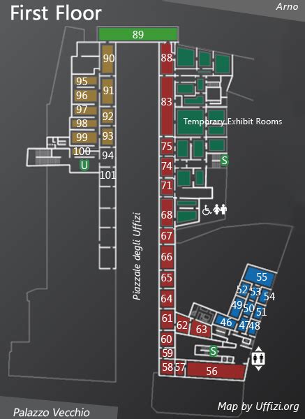 Uffizi Museum Floor Plans: Planning Your Visit to the Uffizi