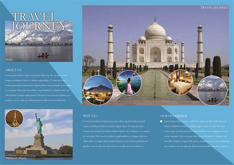 Travel Brochure Template Free Download - Printable Templates