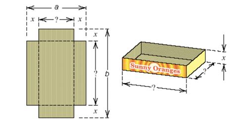 Solved From a rectangular piece of cardboard having | Chegg.com