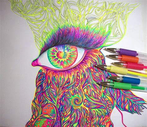 Indecisive (WIP) by nicostars on DeviantArt | Gel pen art, Pen art, Colorful art